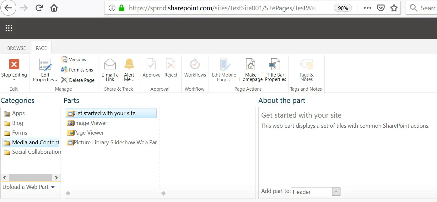 Script editor web part is missing under Media and Content in SharePoint Online