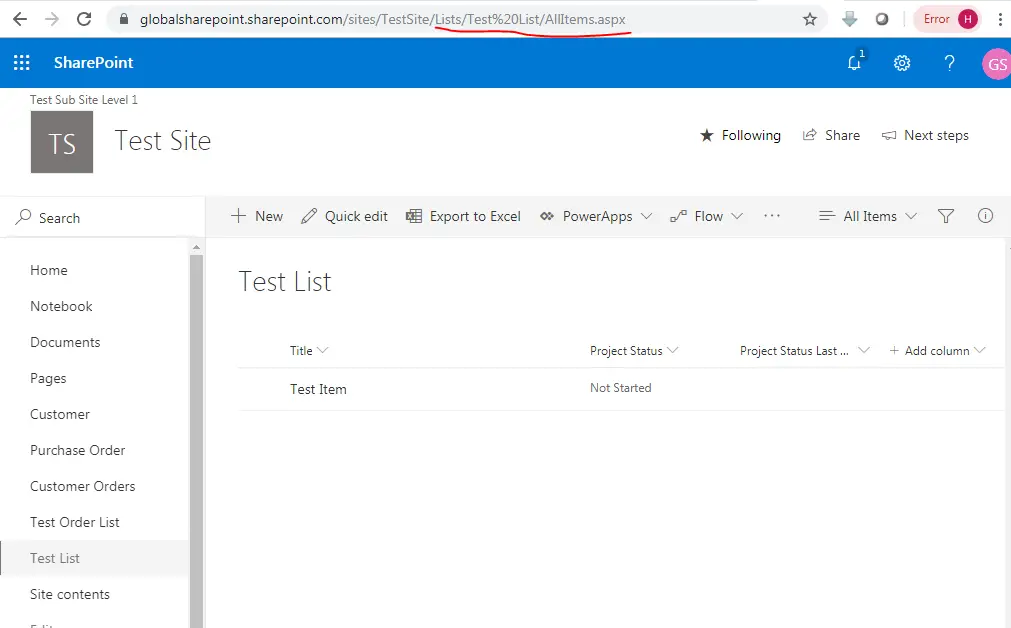 Get SharePoint list URL by list ID using the PowerShell