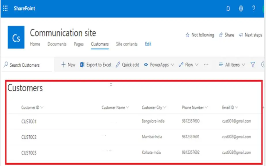 format html table in power automate