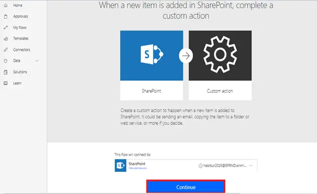 When a new item is added in SharePoint, complete a custom action continue - How To Create And Format HTML