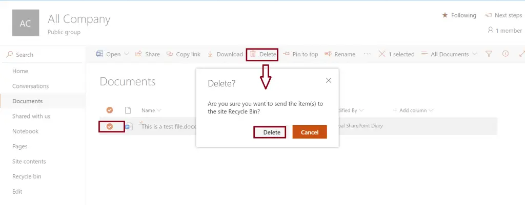 Best way to manage recycle bin in SharePoint Online - Office 365 ...