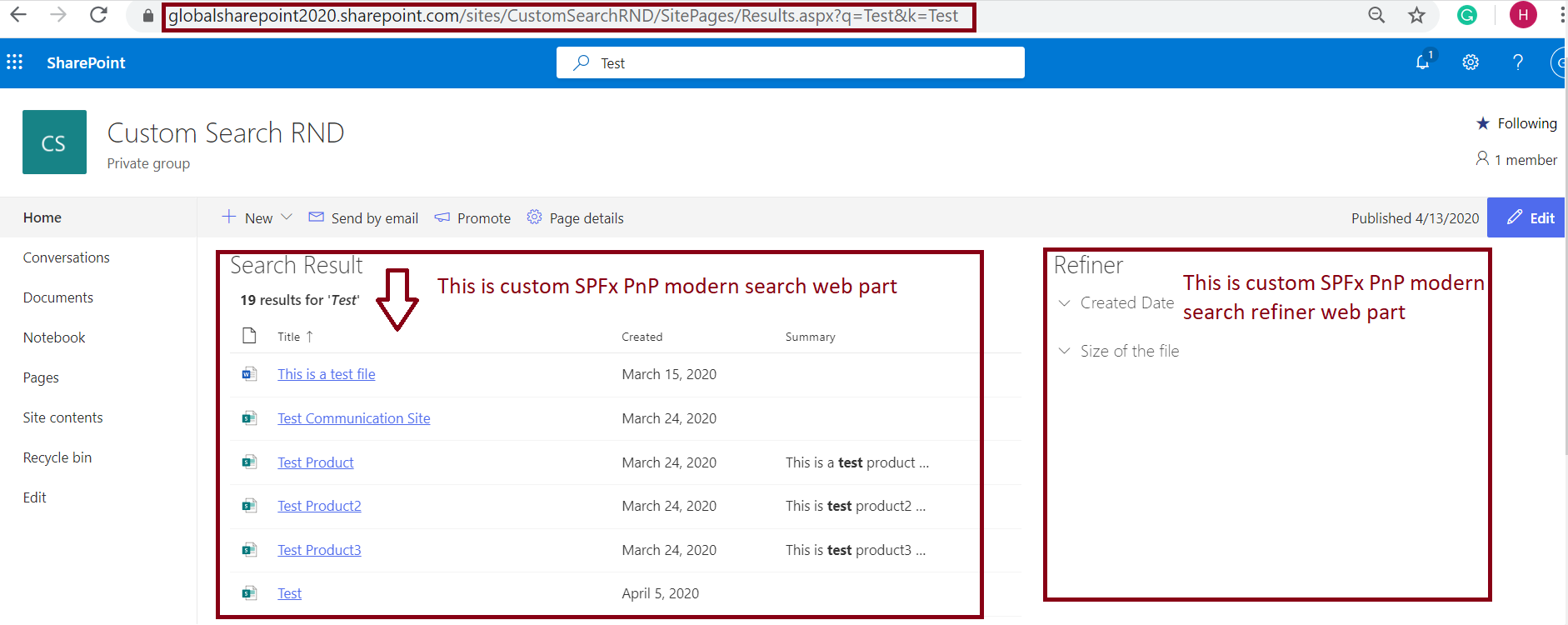 discover-custom-search-result-page-in-sharepoint-online-deploy-spfx