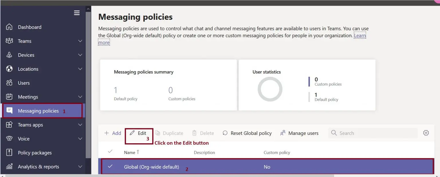 How to turn on inline message translation in Microsoft Teams? Global