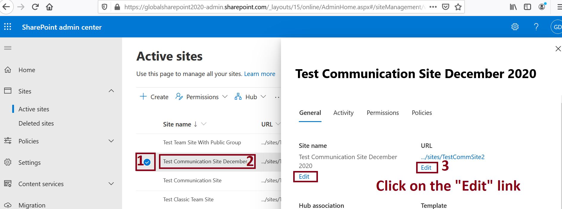 Changing Sharepoint Url Name