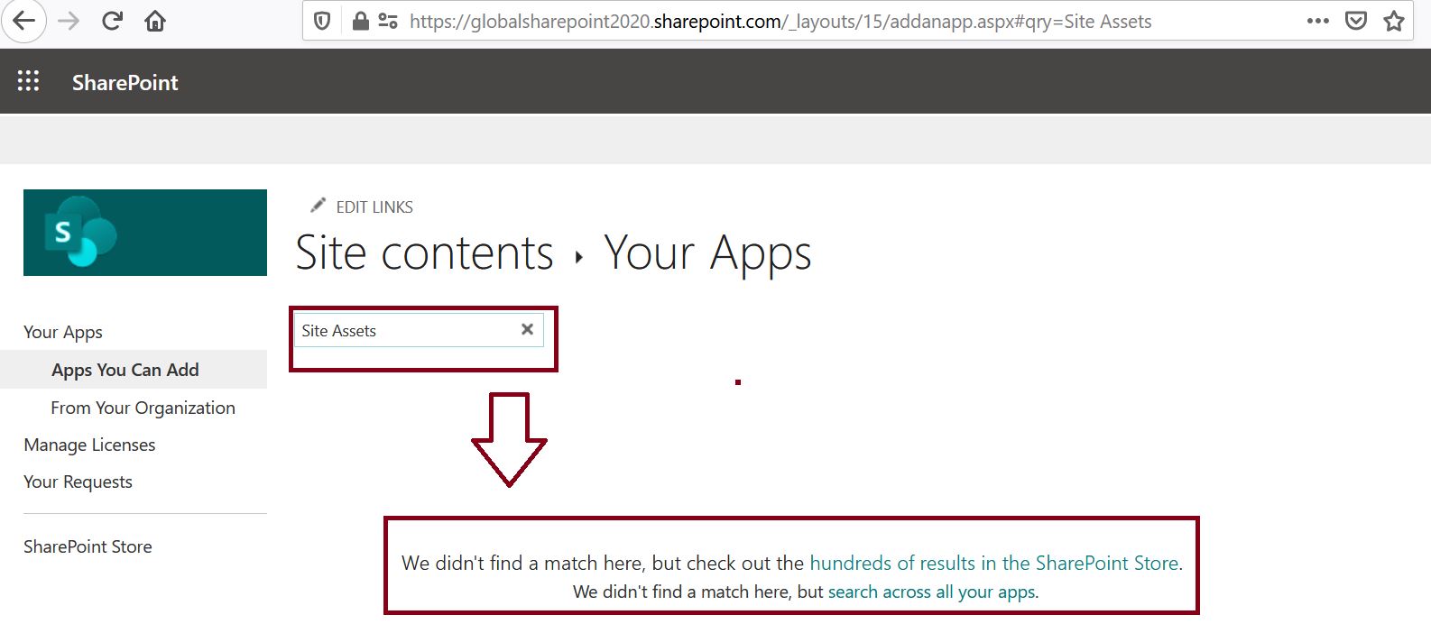 Site Assets library is missing in SharePoint Online communication site