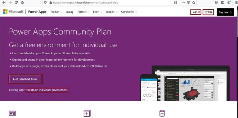 PowerApps Development Environment: Create free development environment ...