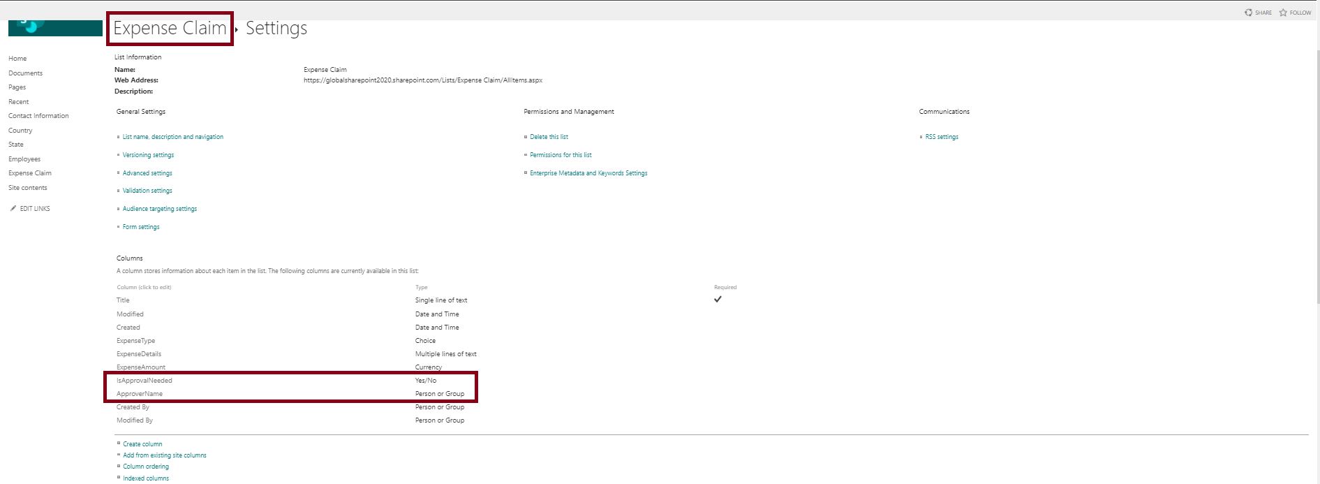Show Hide Columns conditionally in SharePoint list form demo