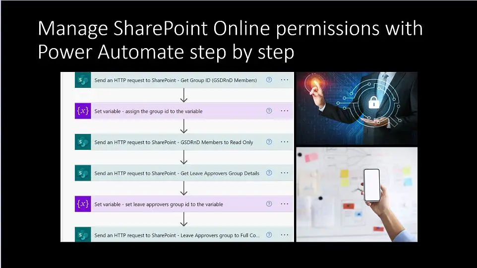 Manage SharePoint Online permissions with Power Automate step by step - Item level permissions in SharePoint Online