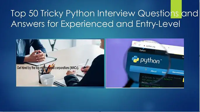 Python Interview Success: 50 Tricky Questions And In-Depth Answers ...